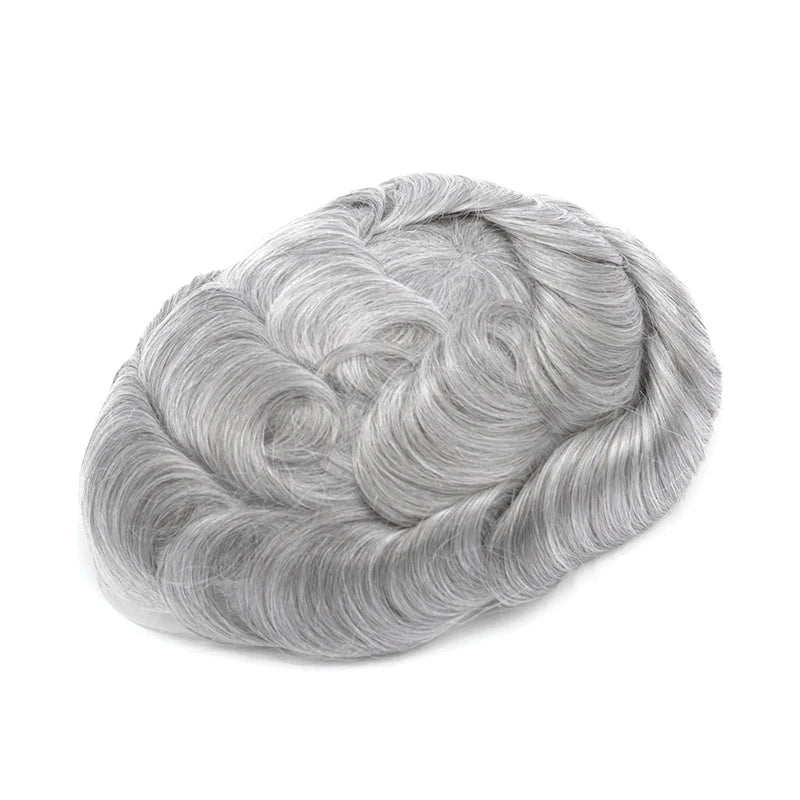 Ultra Thin Skin Hair System for Men | Invisible Human Hair Toupee