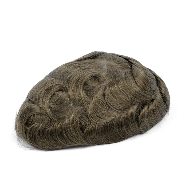 Ultra Thin Skin Hair System for Men | Invisible Human Hair Toupee