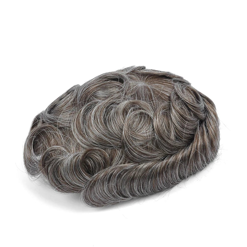 Ultra Thin Skin Hair System for Men | Invisible Human Hair Toupee