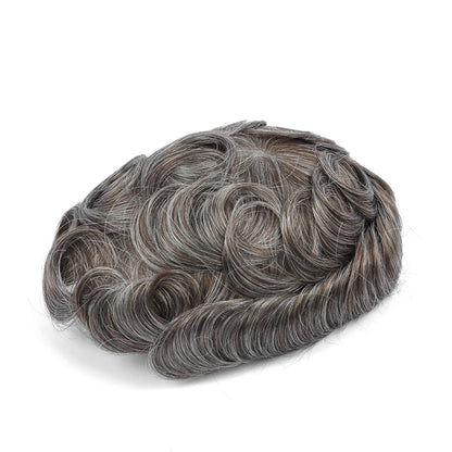 Ultra Thin Skin Hair System for Men | Invisible Human Hair Toupee