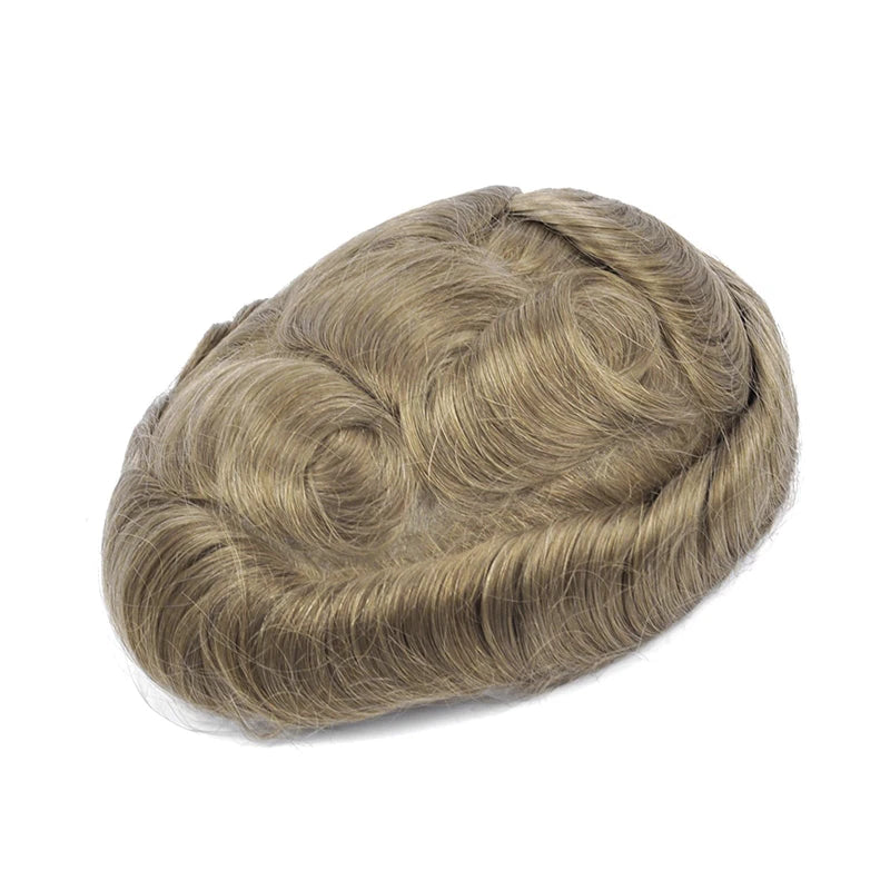 Ultra Thin Skin Hair System for Men | Invisible Human Hair Toupee