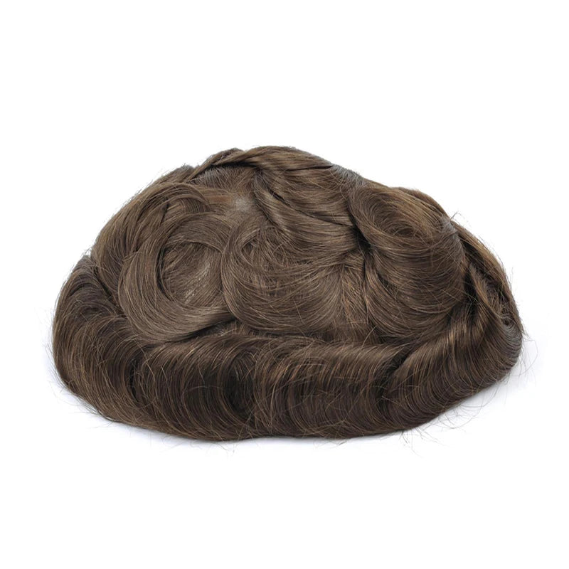 Ultra Thin Skin Hair System for Men | Invisible Human Hair Toupee