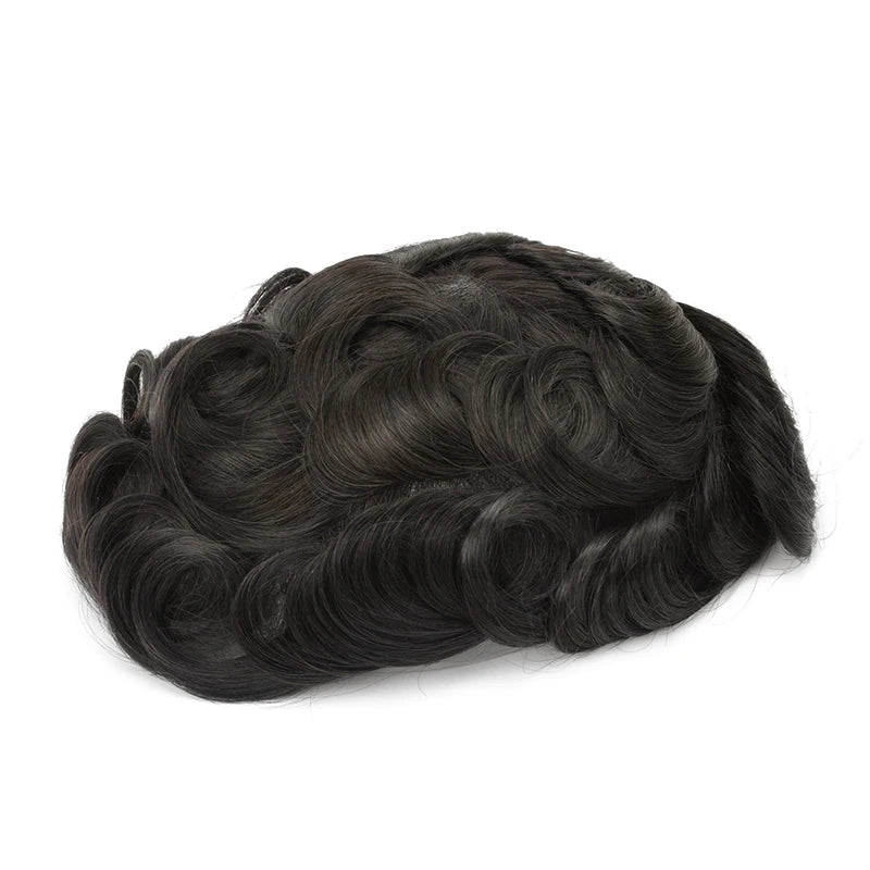 Ultra Thin Skin Hair System for Men | Invisible Human Hair Toupee