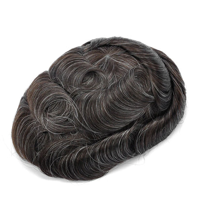 Ultra Thin Skin Hair System for Men | Invisible Human Hair Toupee