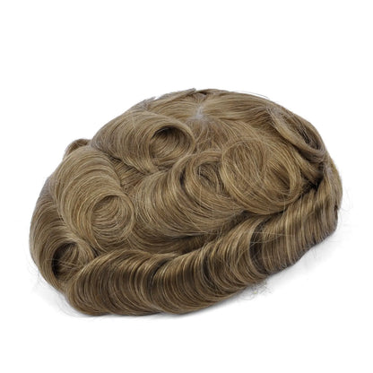 Ultra Thin Skin Hair System for Men | Invisible Human Hair Toupee