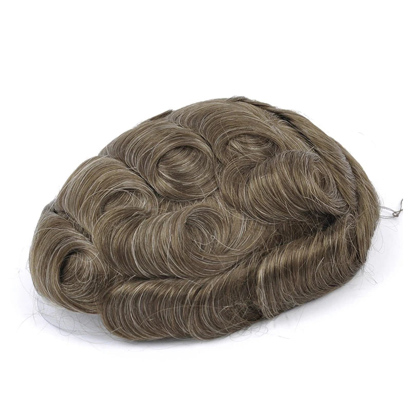 Ultra Thin Skin Hair System for Men | Invisible Human Hair Toupee