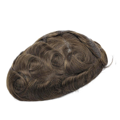Ultra Thin Skin Hair System for Men | Invisible Human Hair Toupee