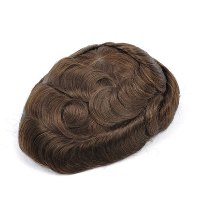 Ultra Thin Skin Hair System for Men | Invisible Human Hair Toupee