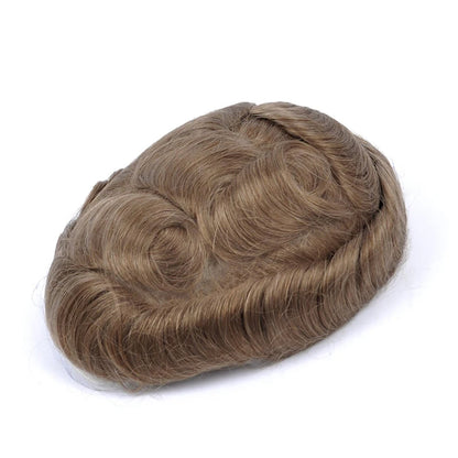 Ultra Thin Skin Hair System for Men | Invisible Human Hair Toupee