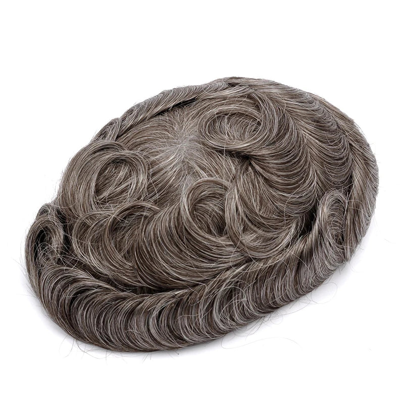 Ultra Thin Skin Hair System for Men | Invisible Human Hair Toupee