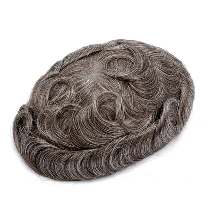 Ultra Thin Skin Hair System for Men | Invisible Human Hair Toupee