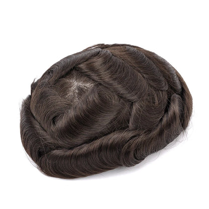 Ultra Thin Skin Hair System for Men | Invisible Human Hair Toupee
