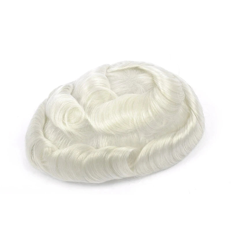 Ultra Thin Skin Hair System for Men | Invisible Human Hair Toupee