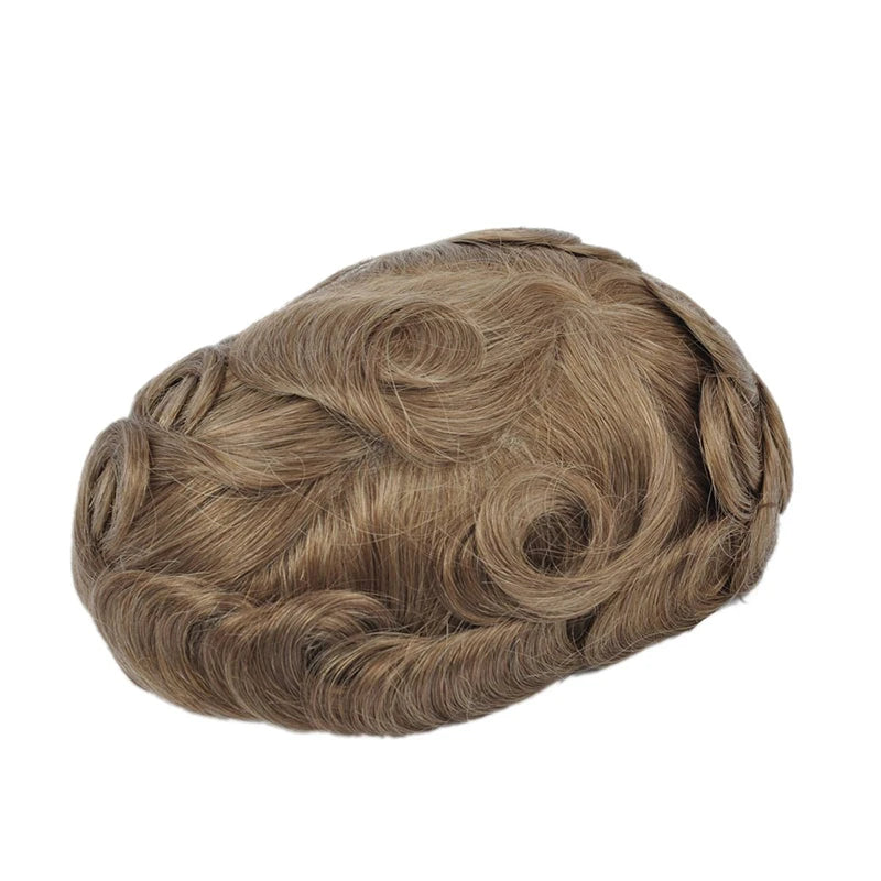Ultra Thin Skin Hair System for Men | Invisible Human Hair Toupee