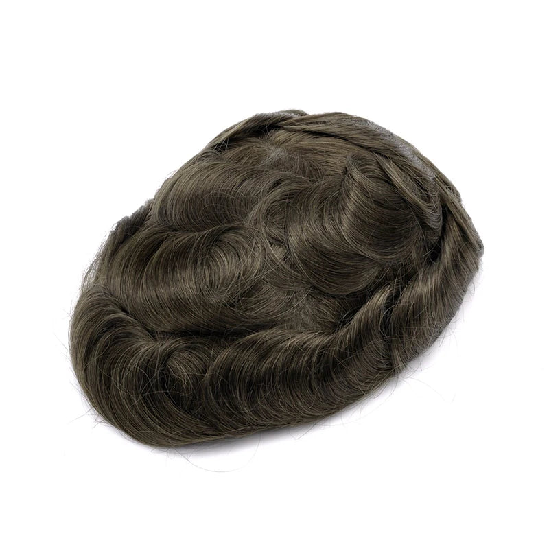 Ultra Thin Skin Hair System for Men | Invisible Human Hair Toupee