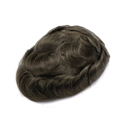 Ultra Thin Skin Hair System for Men | Invisible Human Hair Toupee