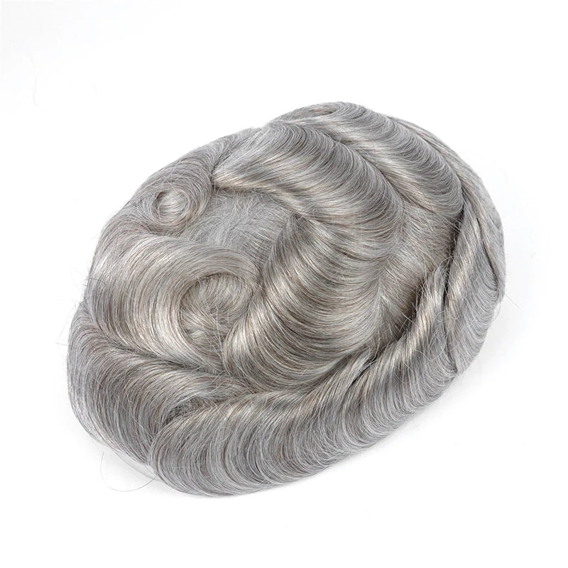 Ultra Thin Skin Hair System for Men | Invisible Human Hair Toupee