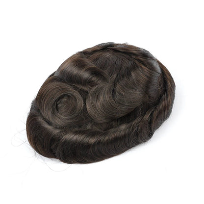 Ultra Thin Skin Hair System for Men | Invisible Human Hair Toupee