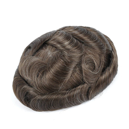Ultra Thin Skin Hair System for Men | Invisible Human Hair Toupee