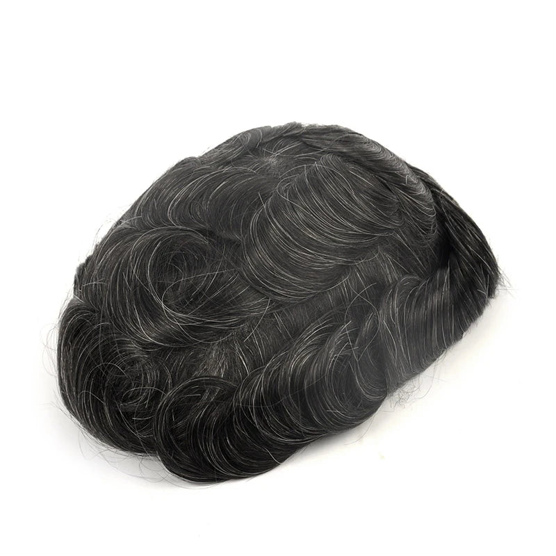 Ultra Thin Skin Hair System for Men | Invisible Human Hair Toupee