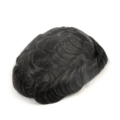 Ultra Thin Skin Hair System for Men | Invisible Human Hair Toupee