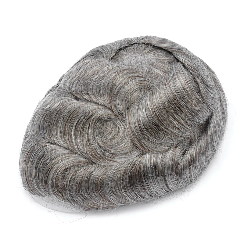 Ultra Thin Skin Hair System for Men | Invisible Human Hair Toupee