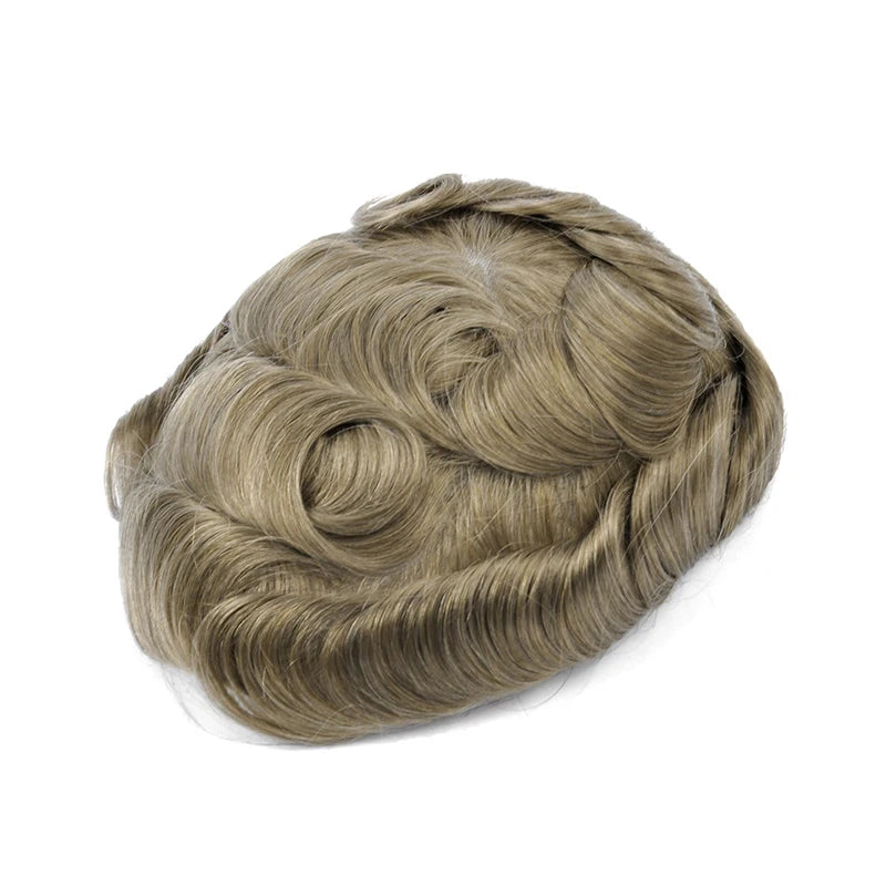Ultra Thin Skin Hair System for Men | Invisible Human Hair Toupee