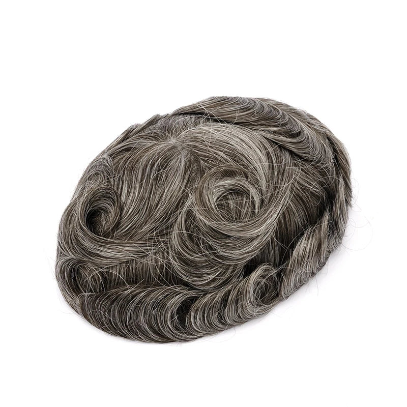 Ultra Thin Skin Hair System for Men | Invisible Human Hair Toupee
