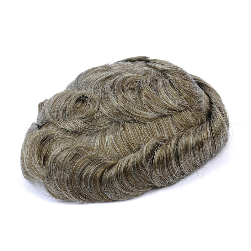 Ultra Thin Skin Hair System for Men | Invisible Human Hair Toupee