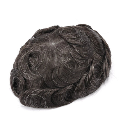 Ultra Thin Skin Hair System for Men | Invisible Human Hair Toupee