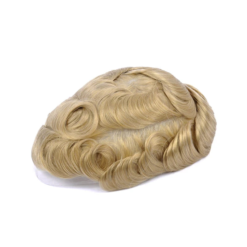 Ultra Thin Skin Hair System for Men | Invisible Human Hair Toupee