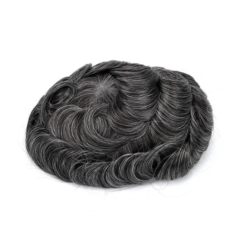 Ultra Thin Skin Hair System for Men | Invisible Human Hair Toupee
