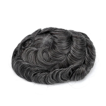 Ultra Thin Skin Hair System for Men | Invisible Human Hair Toupee