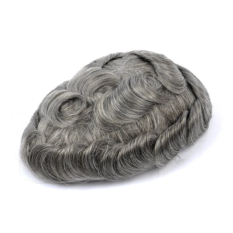 Ultra Thin Skin Hair System for Men | Invisible Human Hair Toupee
