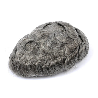 Ultra Thin Skin Hair System for Men | Invisible Human Hair Toupee