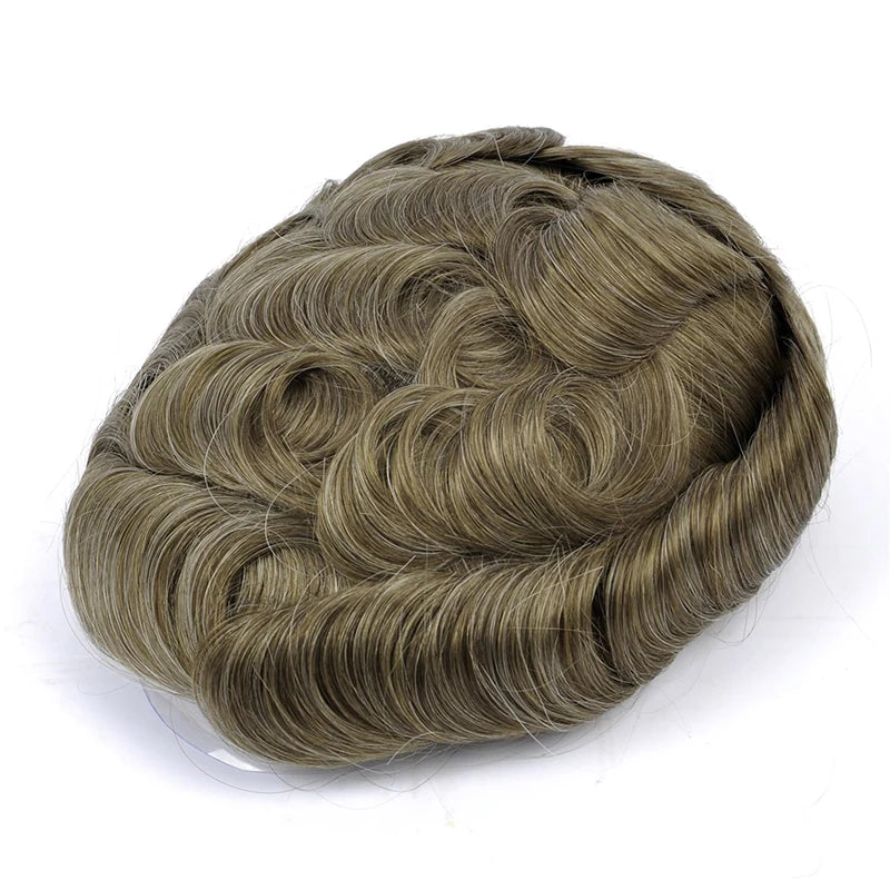 Ultra Thin Skin Hair System for Men | Invisible Human Hair Toupee