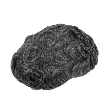Ultra Thin Skin Hair System for Men | Invisible Human Hair Toupee