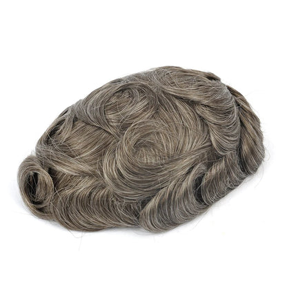 Ultra Thin Skin Hair System for Men | Invisible Human Hair Toupee
