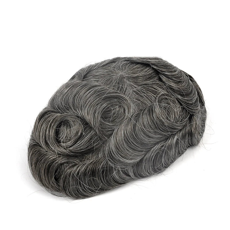 Ultra Thin Skin Hair System for Men | Invisible Human Hair Toupee